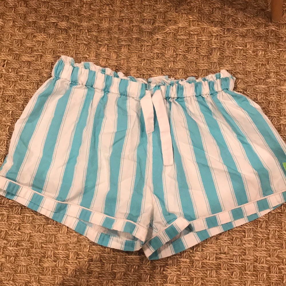 Sant and Abel Turquoise/White Stripe Boxer Shorts
